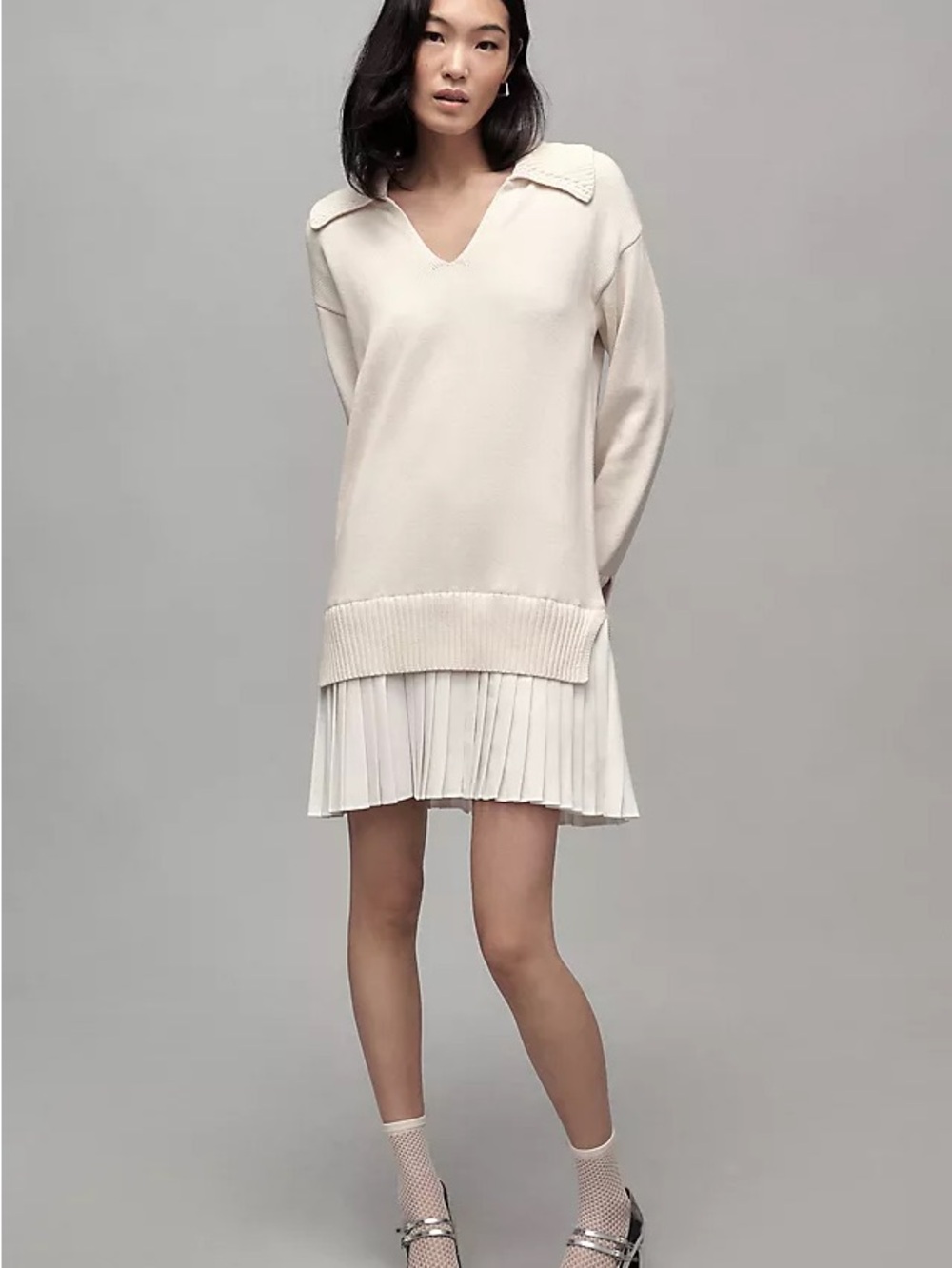 English Factory Twofer Sweater Dress